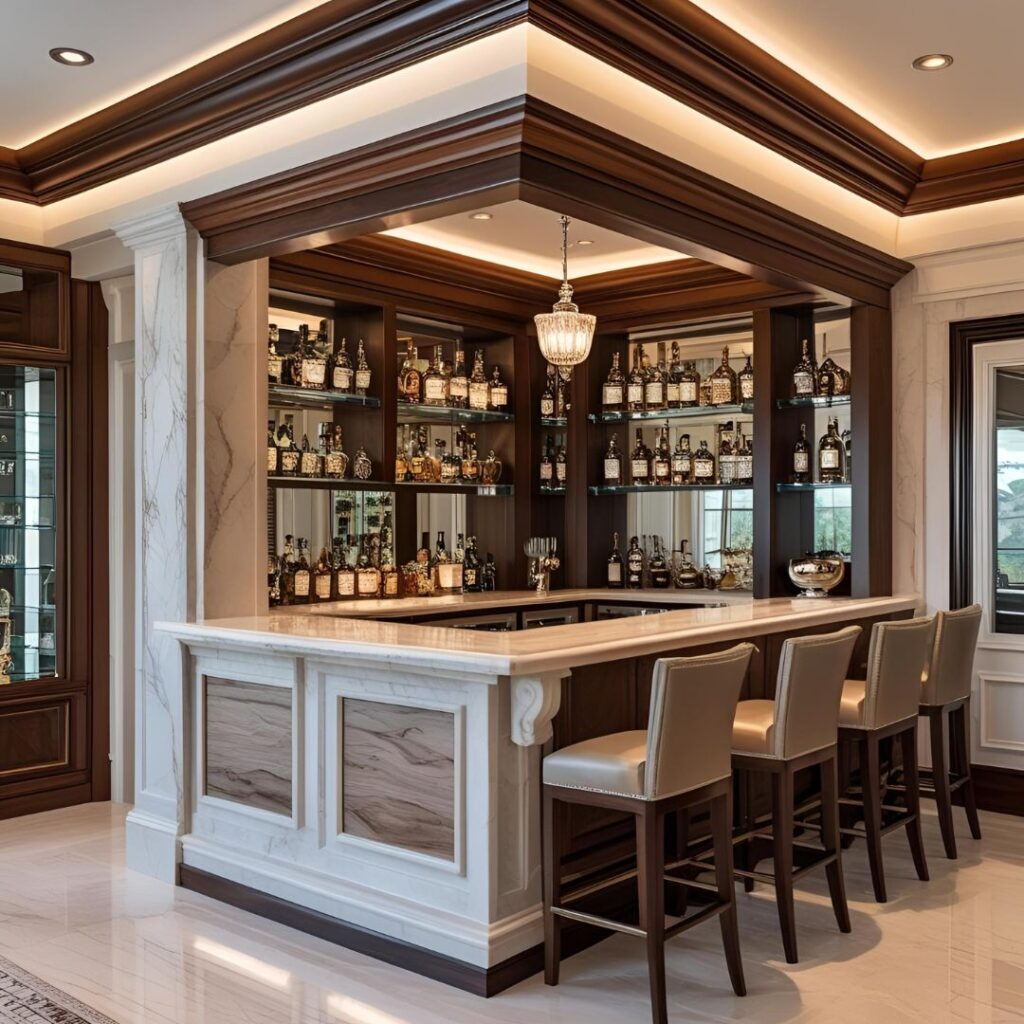luxury home bar benefits